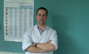 Alexandre Baguet, chef du service addictologie du CHU de Rouen